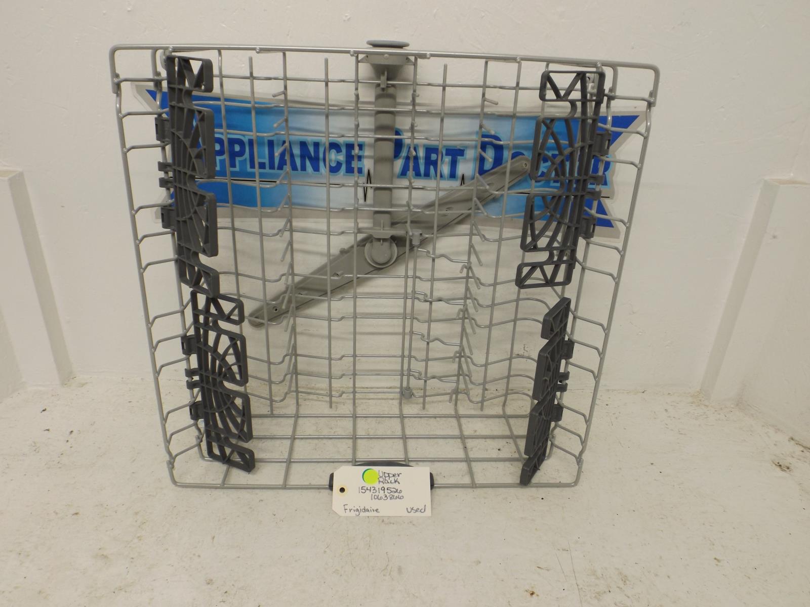Frigidaire Dishwasher 154319526 1063866 Upper Rack Used Frigidaire Dishwasher 154319526 1063866 Upper Rack Used